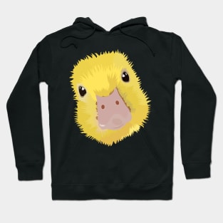 Cute Little Baby Duckling Simplistic Art Hoodie